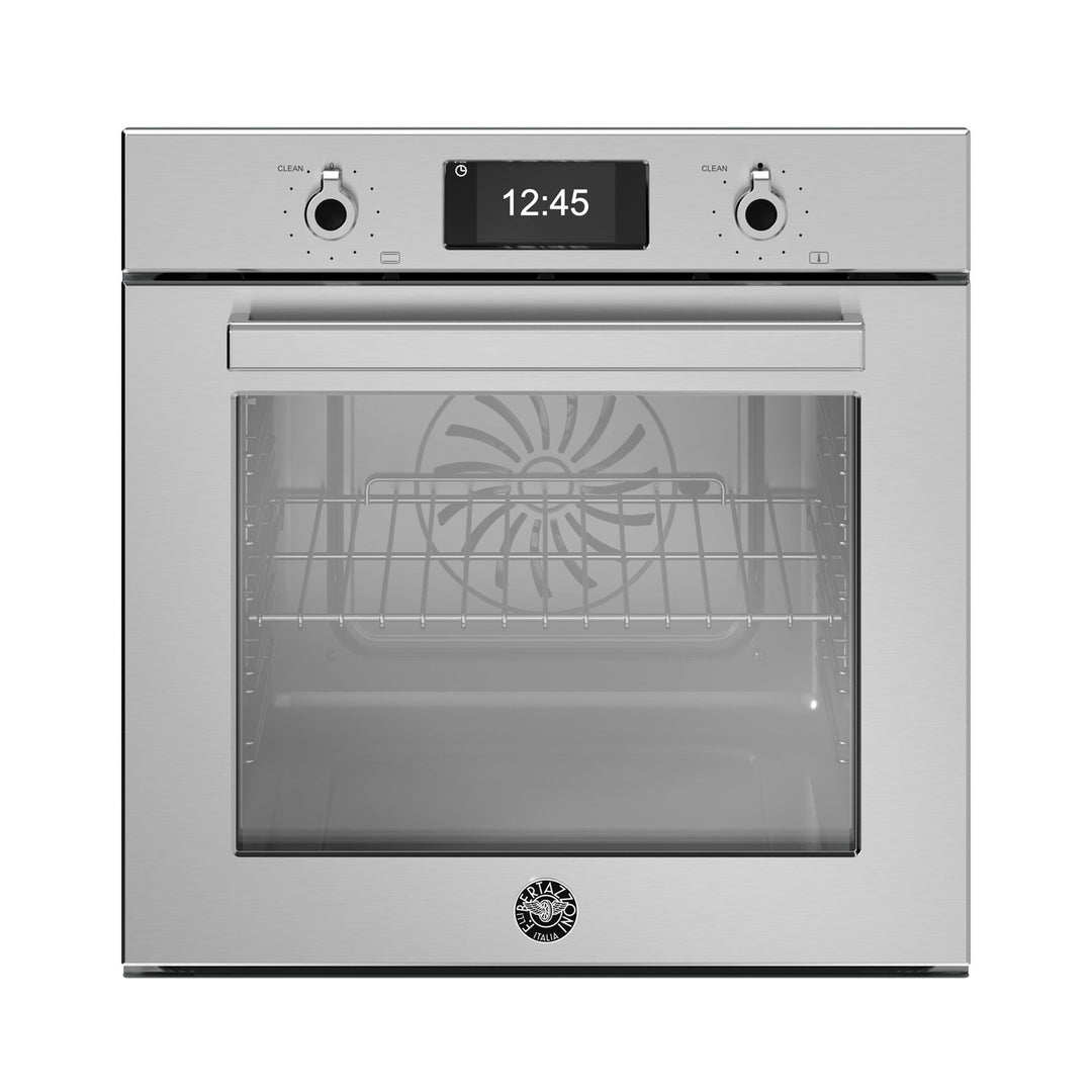 Bertazzoni Bertazzoni FPRO6117PTX3 Professional varmluftsovn med pyrolyse 80 liter, rustfrit stål – produktvisning (Ovn)