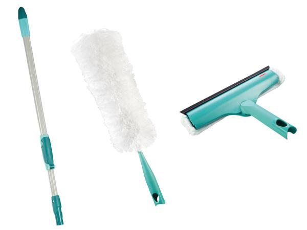 Produktbillede af Leifheit Click Rengøringssæt Støv/vindue 3 dele i premium kvalitet