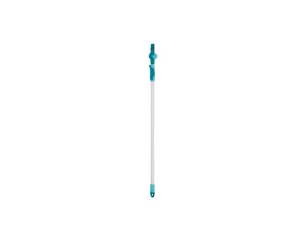 Produktbillede af Leifheit Click Teleskopstang 190 cm Dia. 2,3 cm hvid/turkis i premium kvalitet