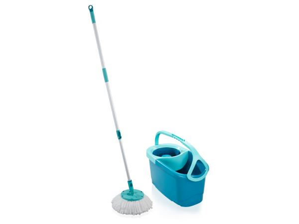 Produktbillede af Leifheit Rotation Disc Mop Ergo Gulvvaskersæt 6 liter Grøn i premium kvalitet