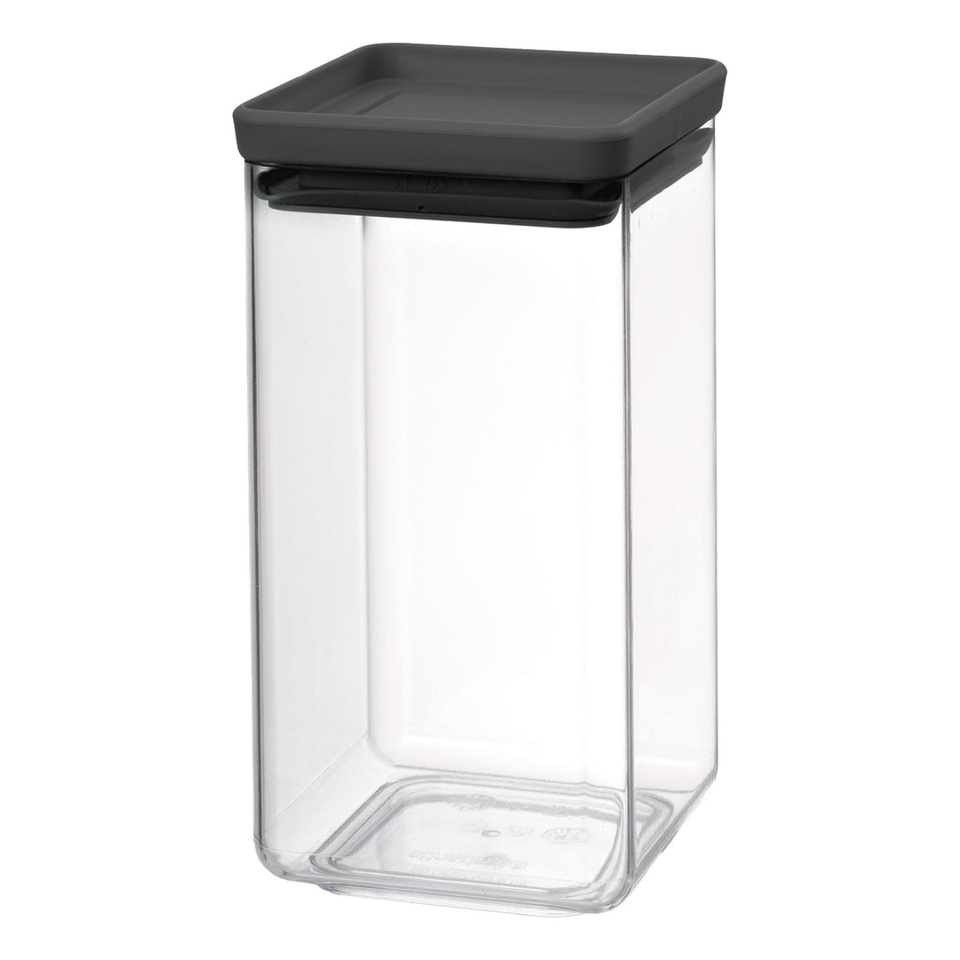 Brabantia Brabantia Tasty+ opbevaringsbeholder 1,6 liter, mørkegrå ❤ close-up (Madopbevaring)