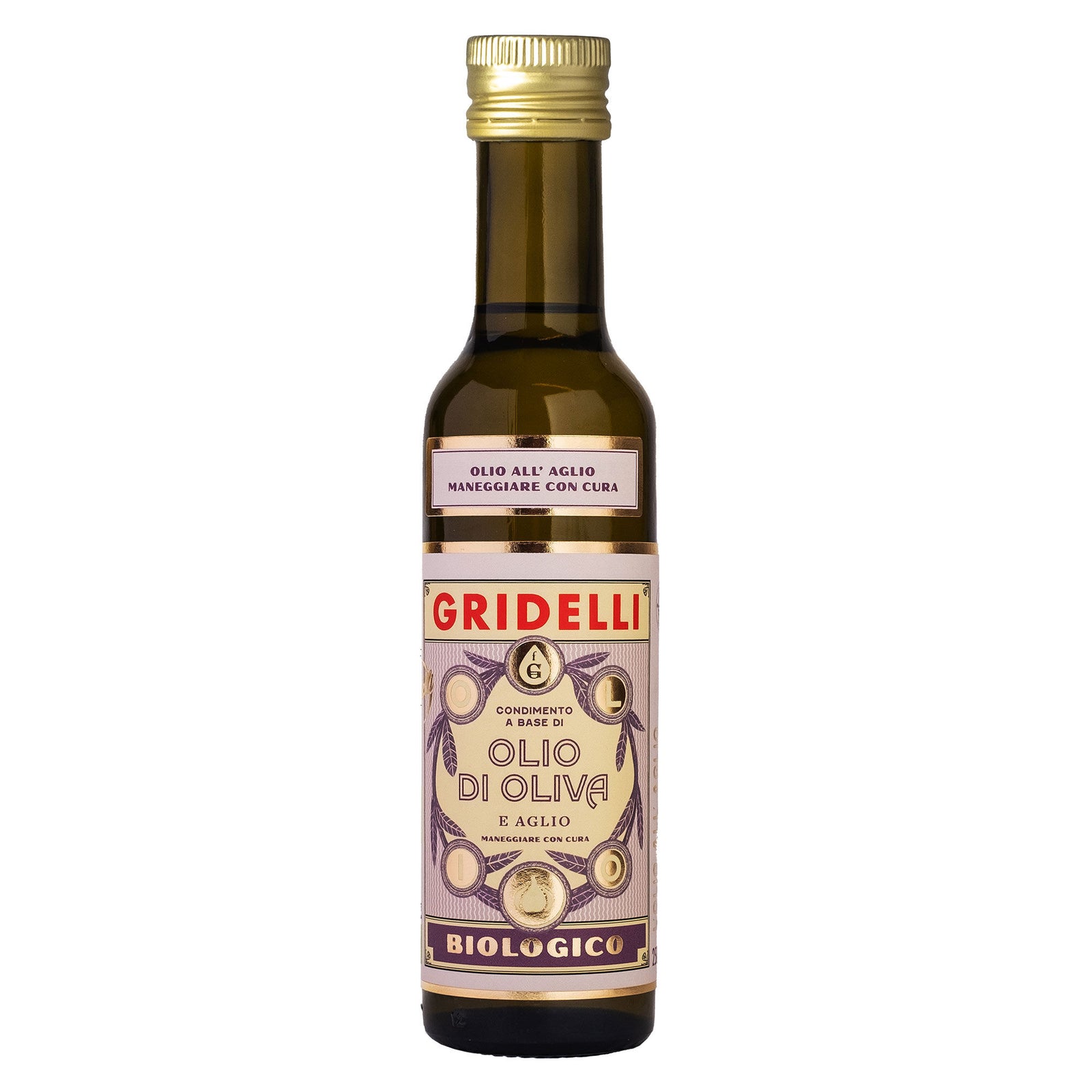 Se Fratelli gridelli Gridelli Olio e aglio / Olivenolie m. hvidløg 250 ml ✔ Stort online udvalg i Fratelli gridelli - Køb online på udsalg og tilbud lige nu ✔ Meget billig fragt og hurtig levering: 1 - 2 hverdage - Varenummer: KTCH-70158 og barcode / Ean: 8051564611821 på lager - Udsalg på Hjem og madlavning, Pleje og rengøring i hjemmet Spar op til 59% - Over  785 kendte brands på udsalg