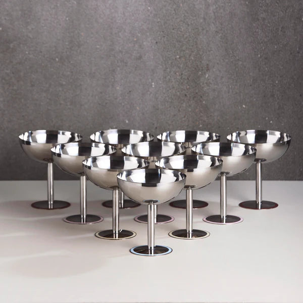 Produktbillede af Aida Lido champganeskålDessertskål i Chili i premium kvalitet