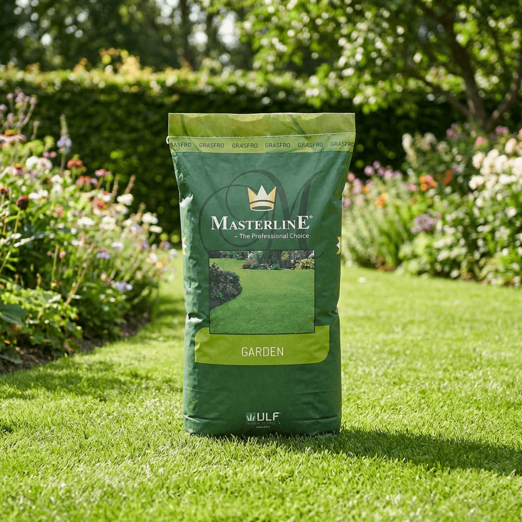 Produktbillede af Masterline Prodana Garden græsfrø 15 kilo på tilbud i høj kvalitet
