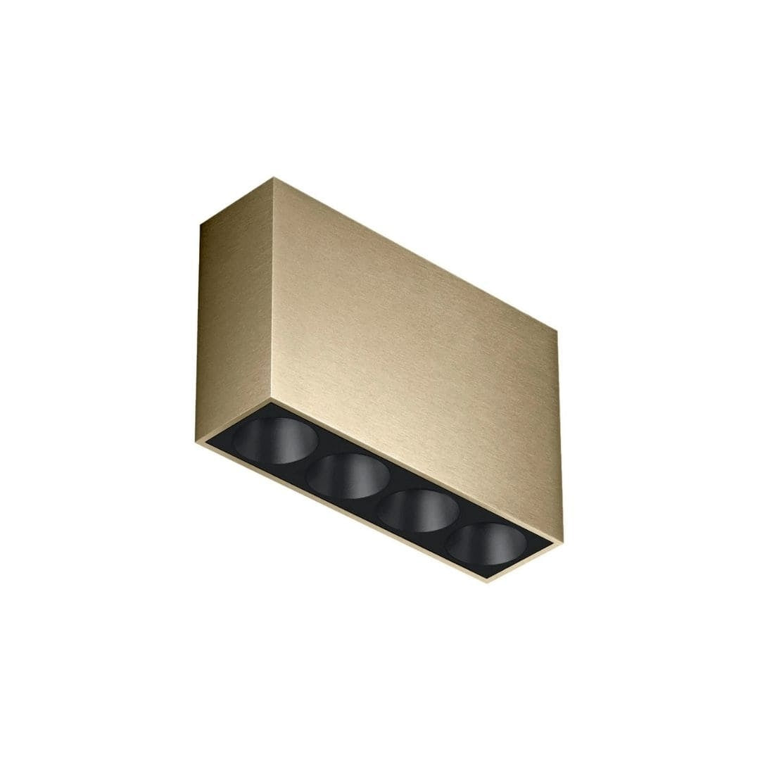 Produktbillede af Light Shadow Surface 4 Spots Optic Flood Bronze/Sort Flos i premium kvalitet