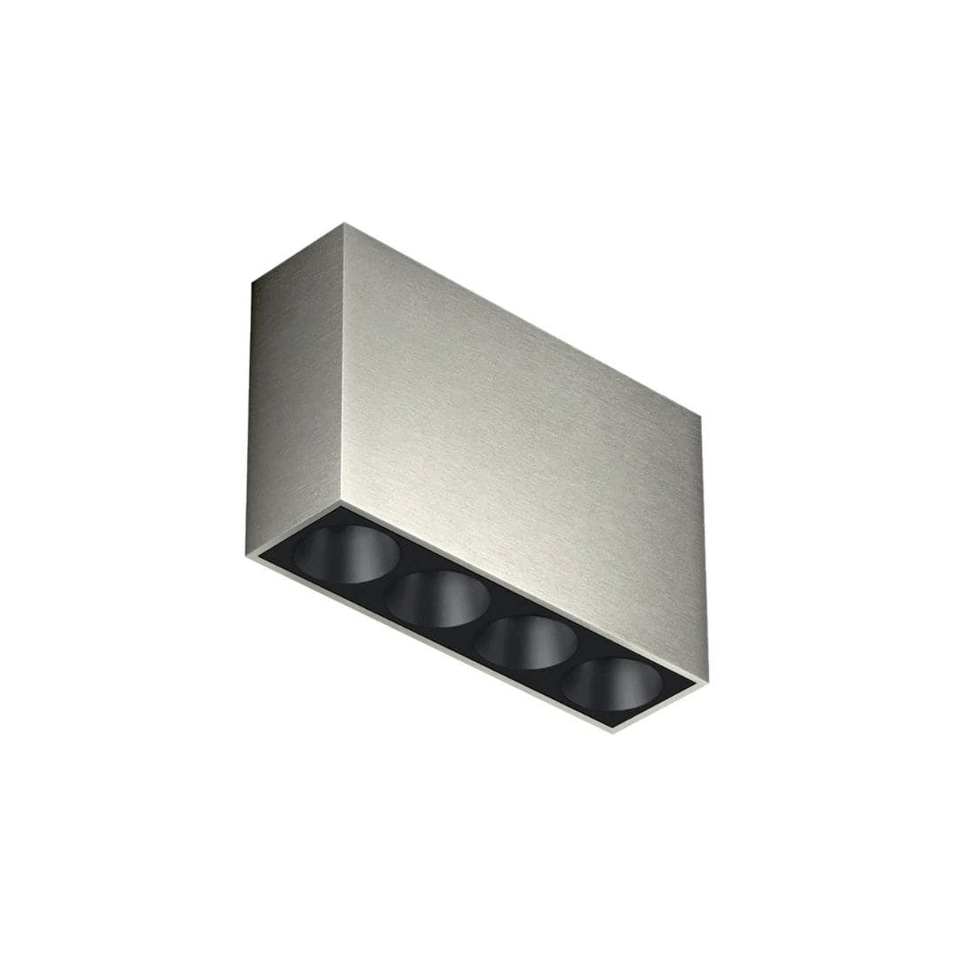 Produktbillede af Light Shadow Surface 4 Spots Optic Flood Stål/Sort Flos i premium kvalitet