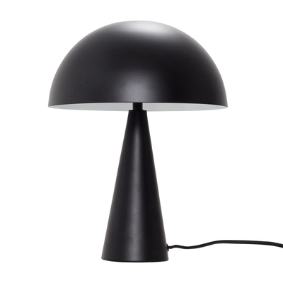 Hübsch Interiør Mush - Lille Sort Bordlampe ❤ Stort online udvalg i Hübsch Interiør ❤ Billig fragt og hurtig levering 2 - 5 hverdage ❤ Varenummer: BYH-1277529 / Ean: 5712772067291 på lager - Udsalg på Bordlamper - Over 434 design mærker på udsalg