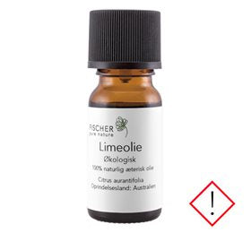 Produktbillede af Fischer Pure Nature Limeolie æterisk øko 10ml. på tilbud