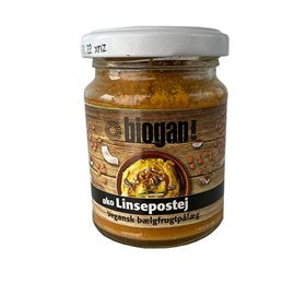Produktbillede af Biogan Linsepostej Ø 115g. på tilbud