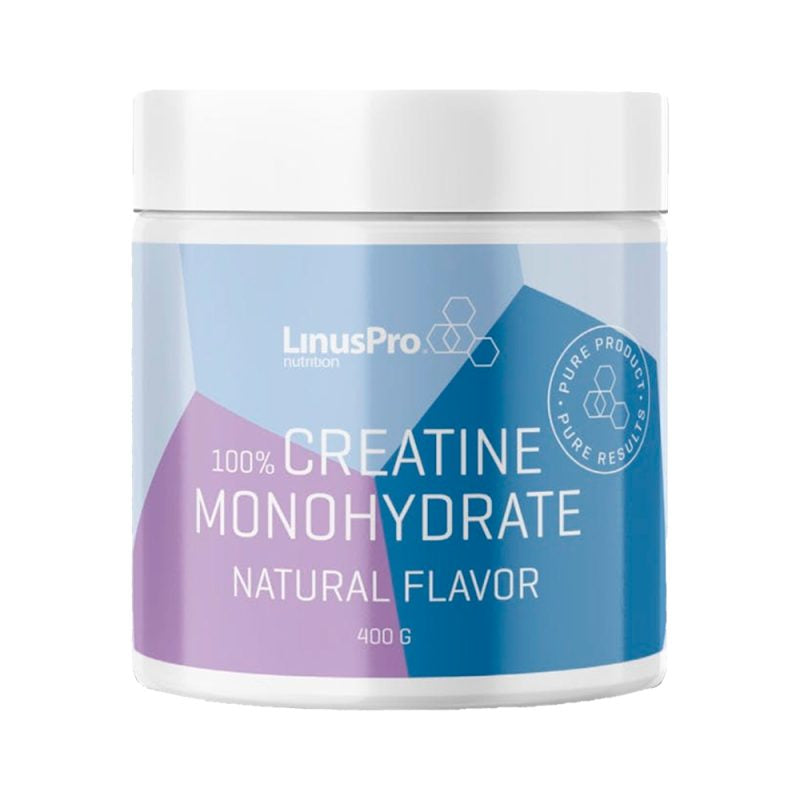 Produktbillede af LinusPro 100% Creatine Monohydrate 400g. på tilbud i brug