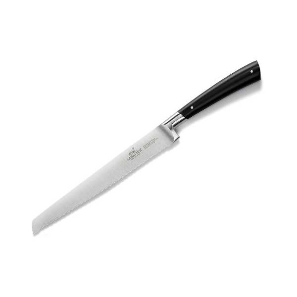 Produktbillede af Lion Sabatier Edonist Brødkniv Stål/Sort i premium kvalitet