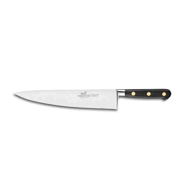 Produktbillede af Lion Sabatier Ideal Kokkekniv 25 cm Stål/Sort i premium kvalitet