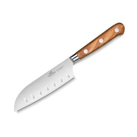 Produktbillede af Lion Sabatier Ideal Provence Santokukniv 13 cm Stål/Oliventræ i premium kvalitet
