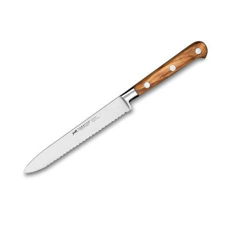 Produktbillede af Lion Sabatier Ideal Provence Tomatkniv 12 cm Stål/Oliventræ i premium kvalitet