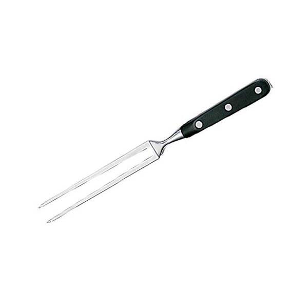 Produktbillede af Lion Sabatier International Pluton Stegegaffel 15 cm Stål/Sort i premium kvalitet