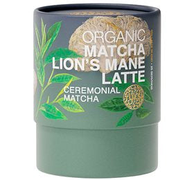 Detaljeret produktbillede af Lions Mane Matcha Latte Ø 50 G. på tilbud