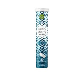 Produktbillede af Livol brusetablet Keep Going m. citron og ingefær 20 tab. på tilbud