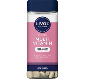 Produktbillede af Livol multi total gravid 150 tab. på tilbud
