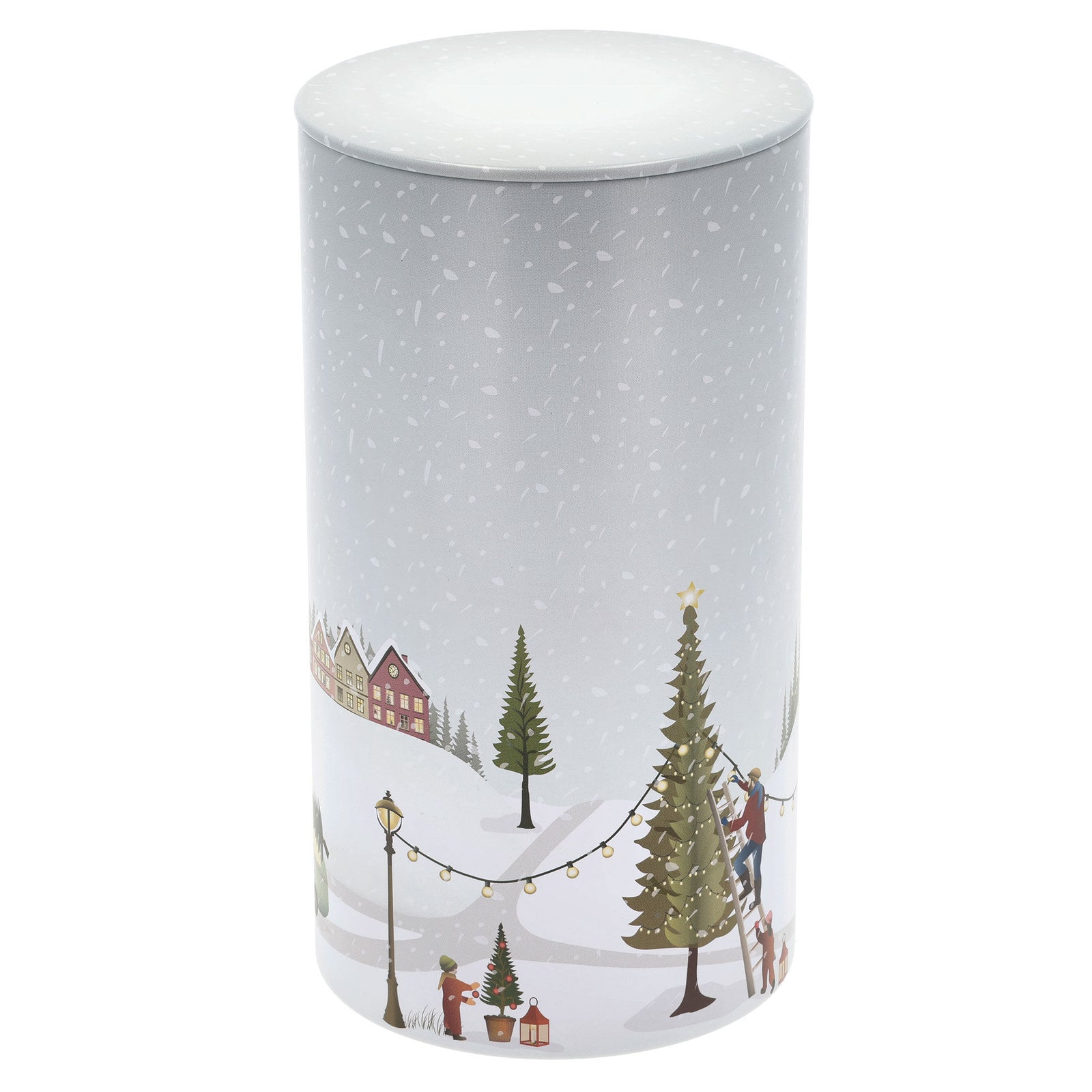 Pillivuyt Pillivuyt Vinter kagedåse, artic ice – close-up (Pladebokse)