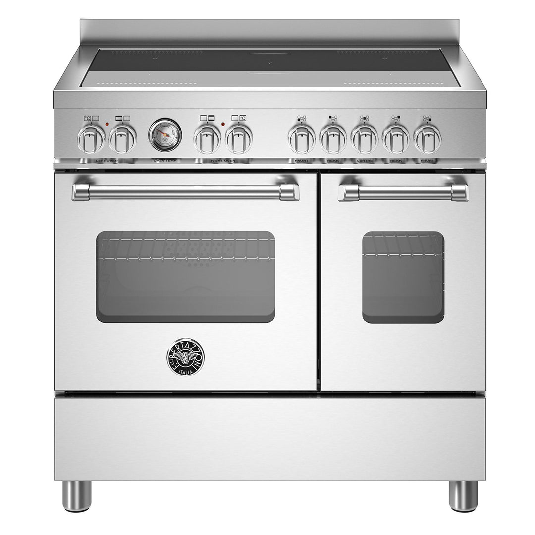 Bertazzoni Bertazzoni MAS95I2EXT Master induktionskomfur med dobbeltovn, 90 cm, rustfrit stål – billede i brug (Induktionskomfur)