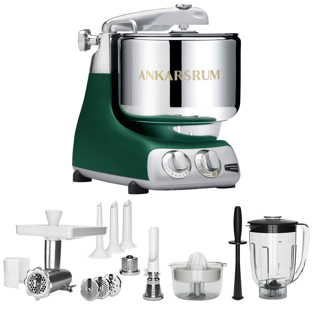 Ankarsrum Ankarsrum AKM 6230 køkkenmaskine + deluxe pakke, forest green – detaljebillede (Røremaskiner)
