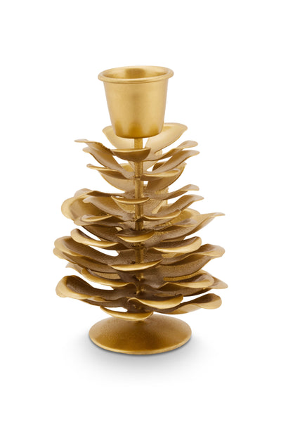 Se Candle Holder Pinecone Gold 11cm på tilbud! Billigt udsalg på Pip Studio. Hurtig levering, 1-2 hverdage. Spar op til 65%.