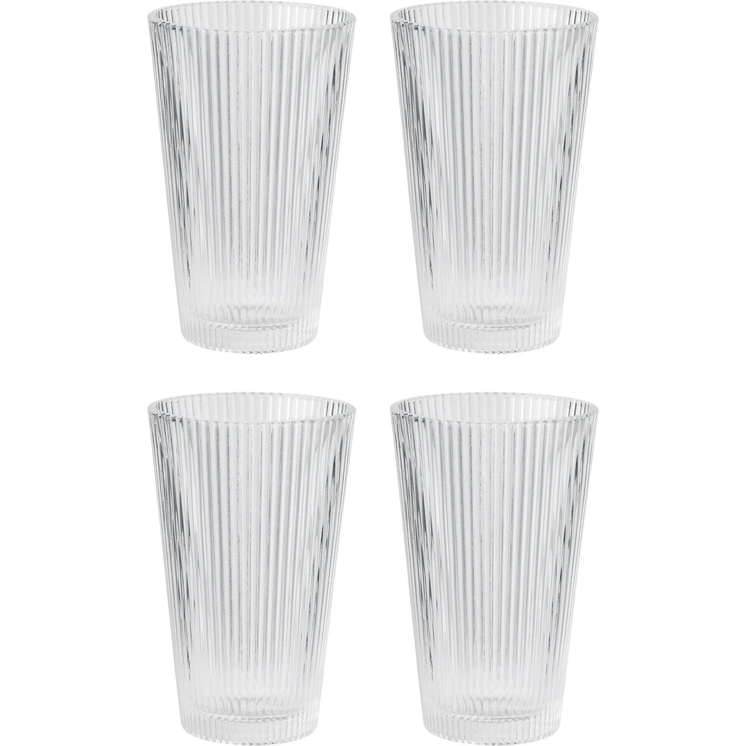 Stelton Stelton Pilastro drikkeglas, 0,35 liter, klar, 4 stk. ❤ detaljebillede (Glas)