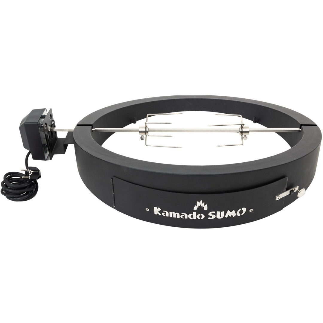 Kamado sumo Kamado sumo Grillmasters Rotisserie & Pizzaovn Midi – vinkelbillede (Grilltilbehør)