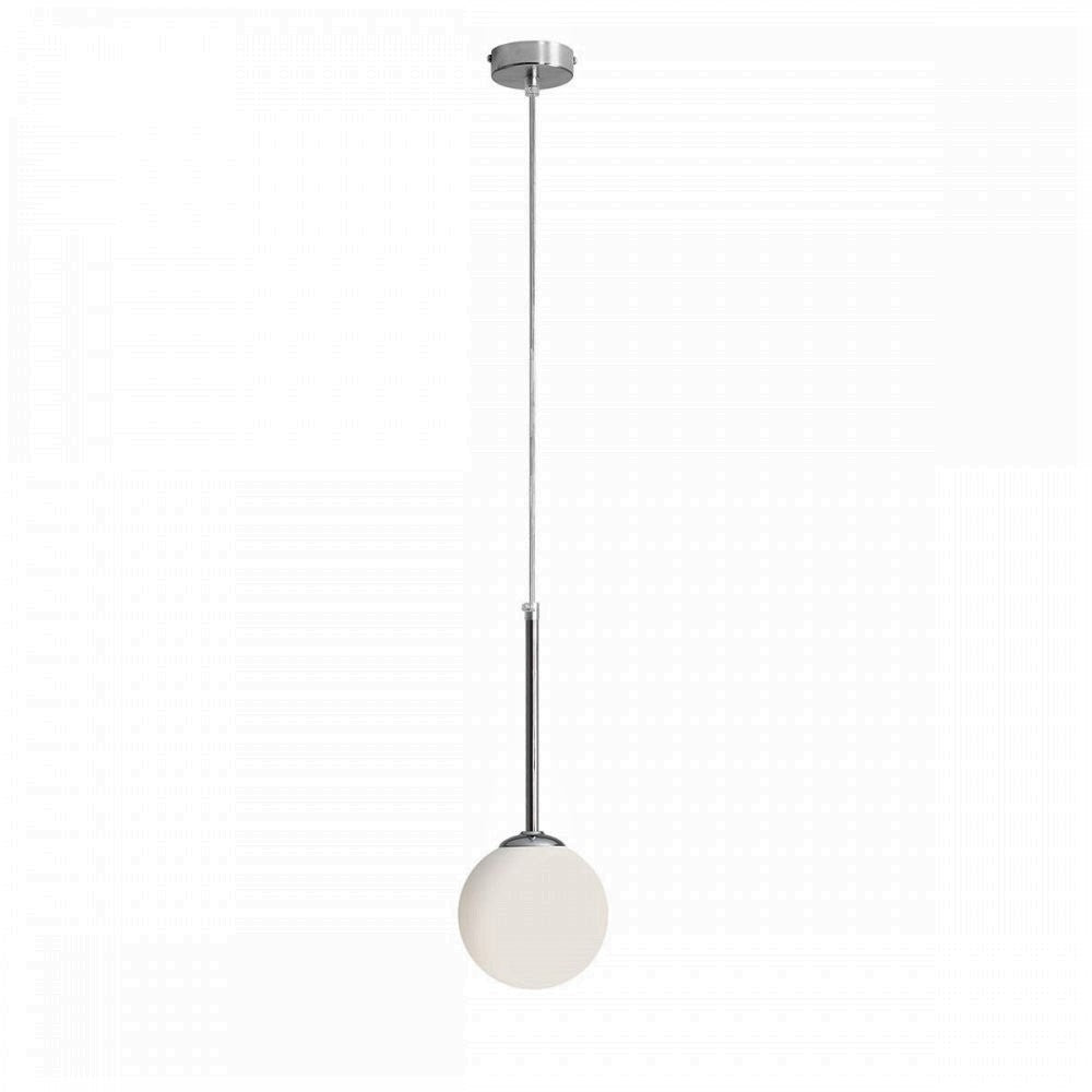 Produktbillede af Stick Loftlampe i krom og glas ø 14 cm. kuppel på tilbud i høj kvalitet