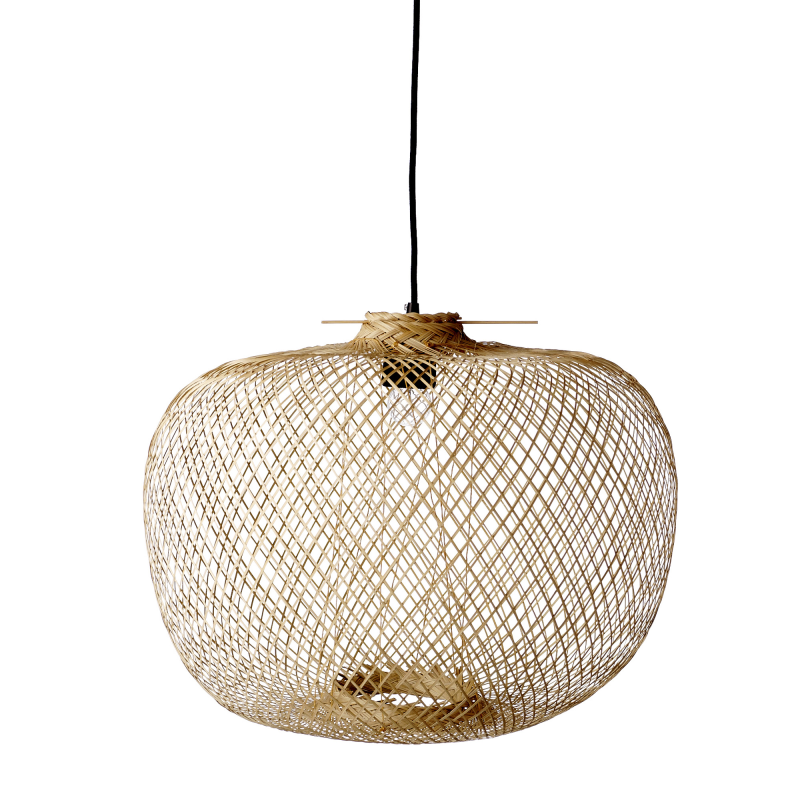 Bloomingville Rund Bambus Loftlampe ❤ Stort online udvalg i Bloomingville ❤ Billig fragt og hurtig levering 2 - 5 hverdage ❤ Varenummer: BYH-999574 / Ean: 5711173046041 på lager - Udsalg på Loftslamper - Over 785 kendte brands på udsalg