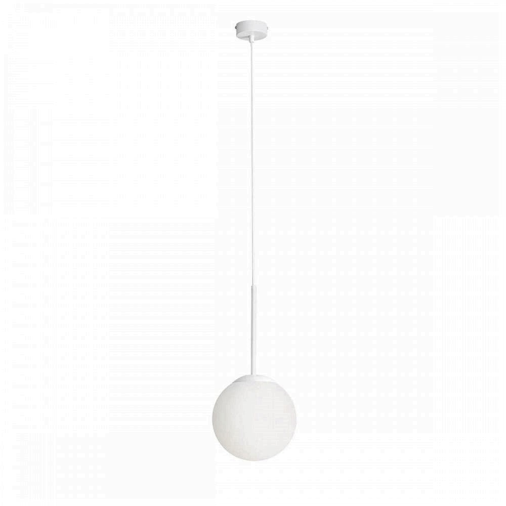 Produktbillede af Stick Loftlampe i hvid metal og glas ø 20 cm. kuppel på tilbud i høj kvalitet