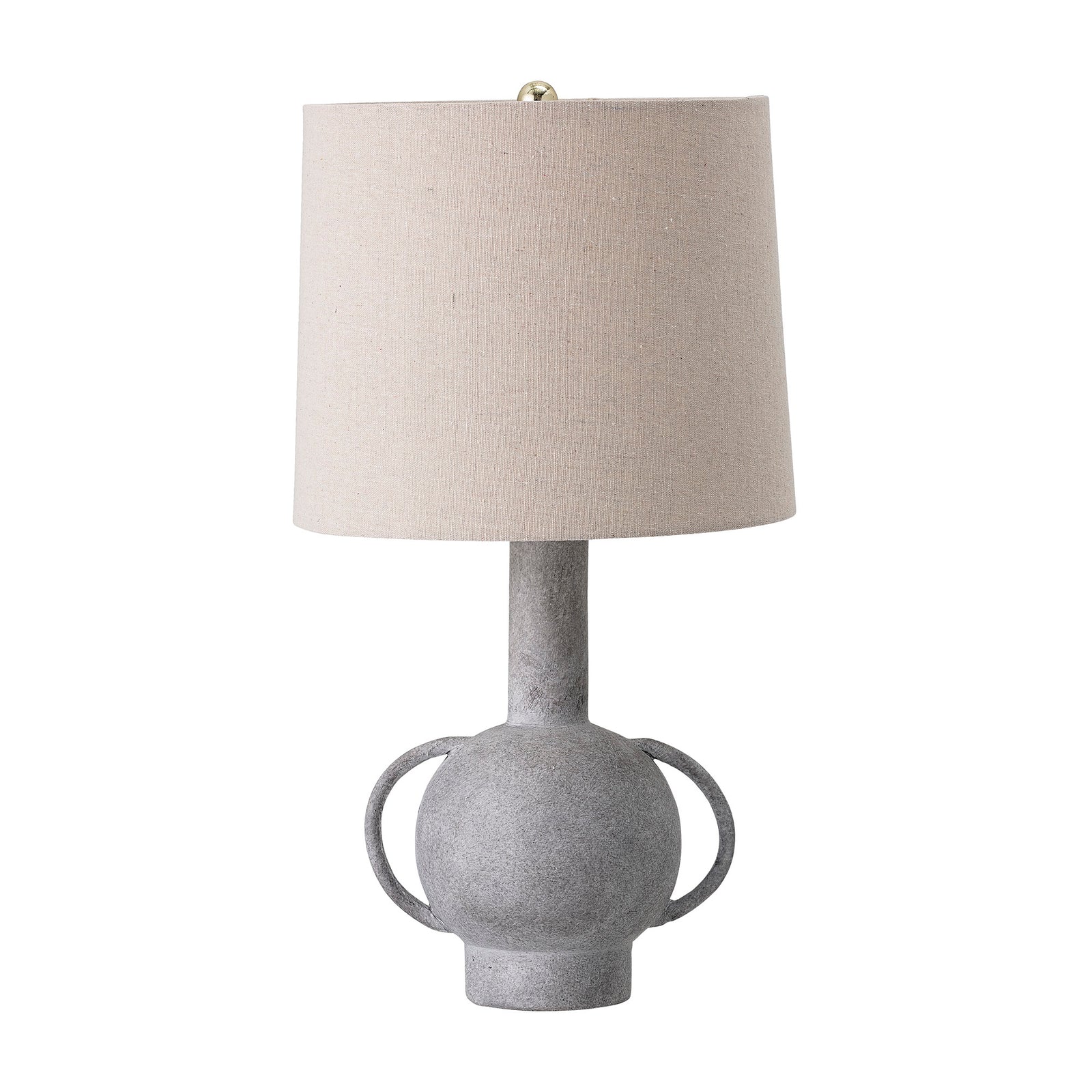 Produktbillede af BLOOMINGVILLE Kean Bordlampe Grå Terrakotta D30,5xH58,5 cm i premium kvalitet