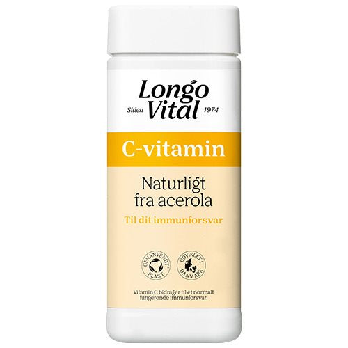 Produktbillede af Longo Vital C-vitamin 150 tabletter på tilbud