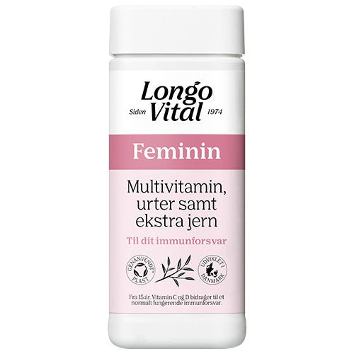 Produktbillede af Longo Vital Feminin 180 tabletter på tilbud