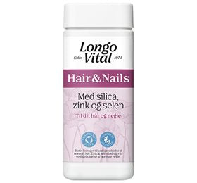 Detaljeret produktbillede af Longo Vital Hair & Nails 180 tabletter på tilbud