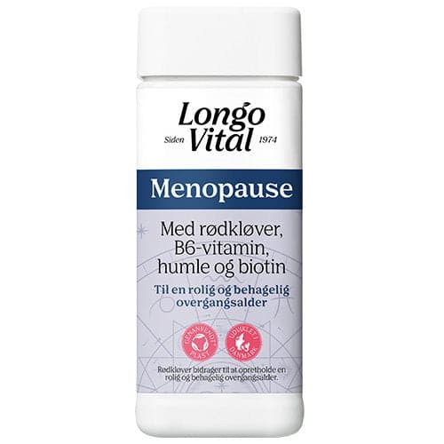 Se Longo Vital Menopause 60 tabletter DATOVARE 31/01-2024 ❤ Stort online udvalg i KopK ❤ Hurtig levering: 1 - 2 Hverdage samt billig fragt - Varenummer: HG-60111-1 og barcode / Ean: '5702071502203 på lager - Udsalg på Orkla Care A/S Spar op til 56% - Over 322 kendte brands på udsalg