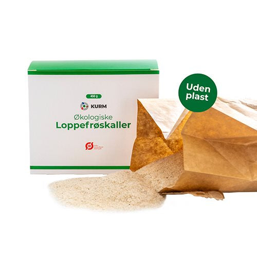 Produktbillede af Kurm Loppefrøskaller Ø 450g på tilbud
