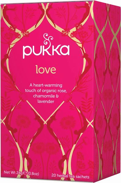 Produktbillede af Pukka Love 20 breve på tilbud