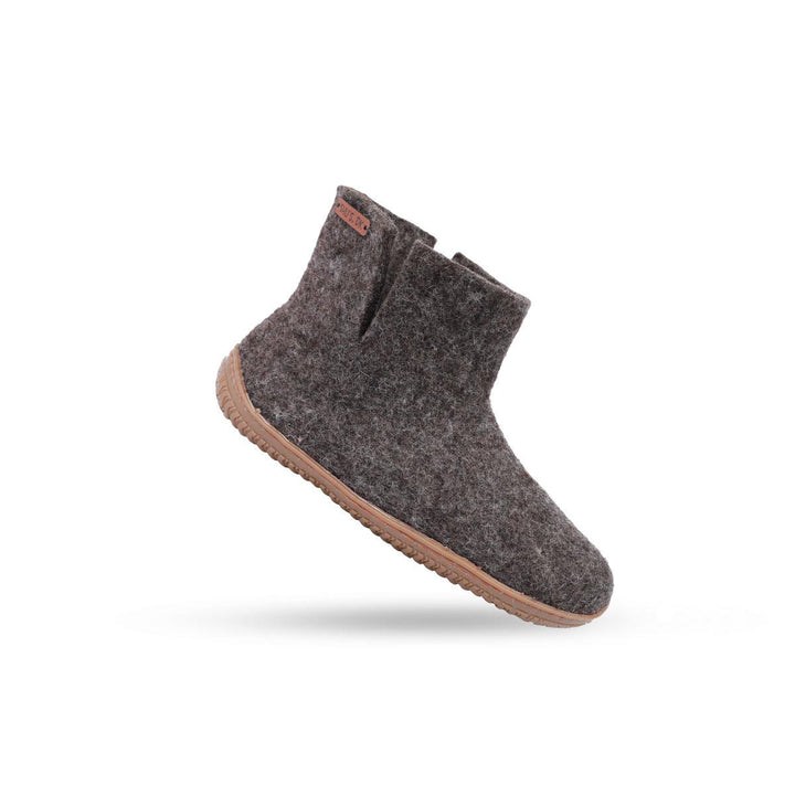Uldstøvle (100% ren uld) m/Gummisål Dansk Design fra SHUS groen / 39