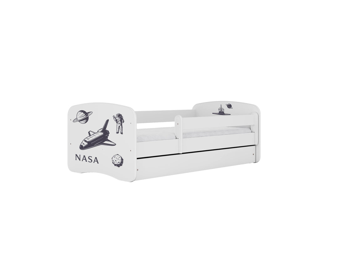 KOCOT KIDS Seng babydreams hvid nasa uden skuffe med madras 180/80