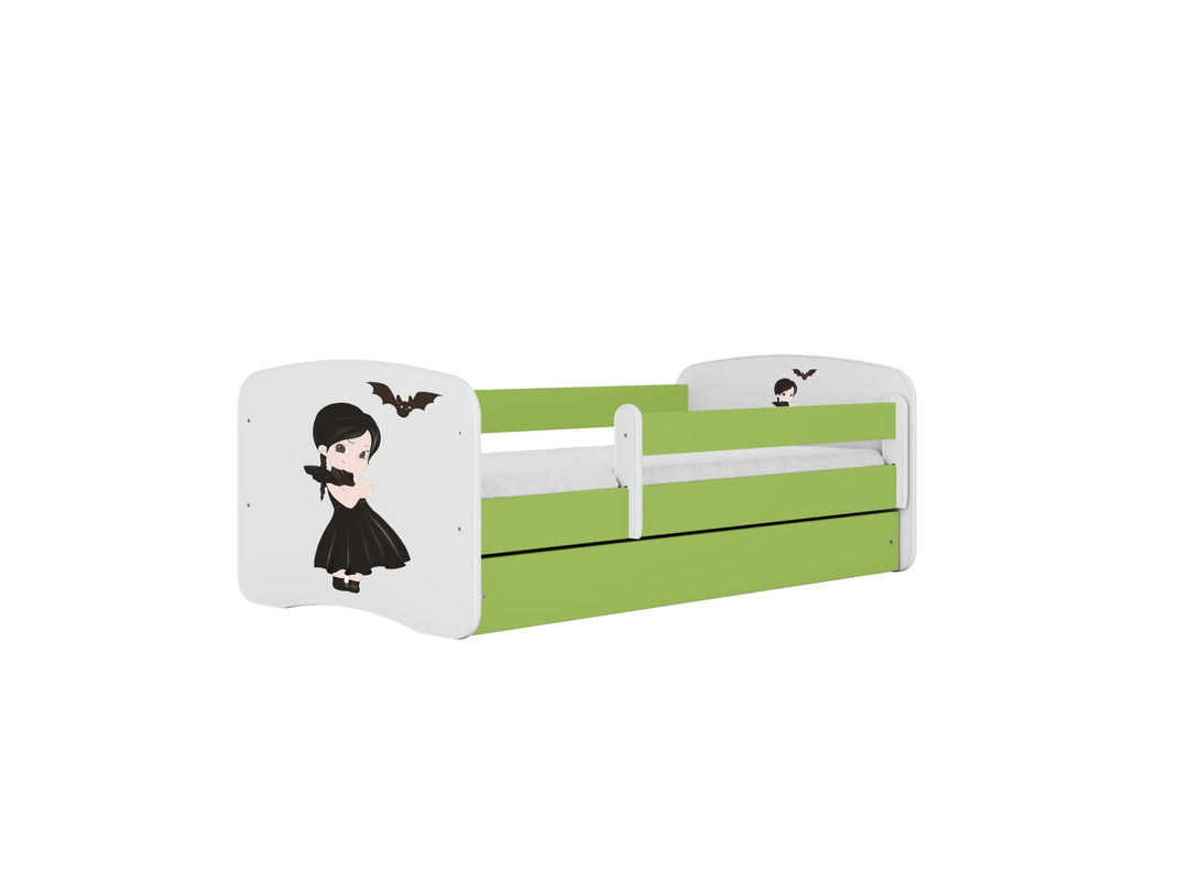 KOCOT KIDS Seng babydreams green wednesday med skuffe med madras 160/80