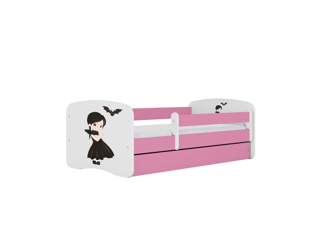 KOCOT KIDS Seng babydreams pink onsdag med skuffe med madras 180/80
