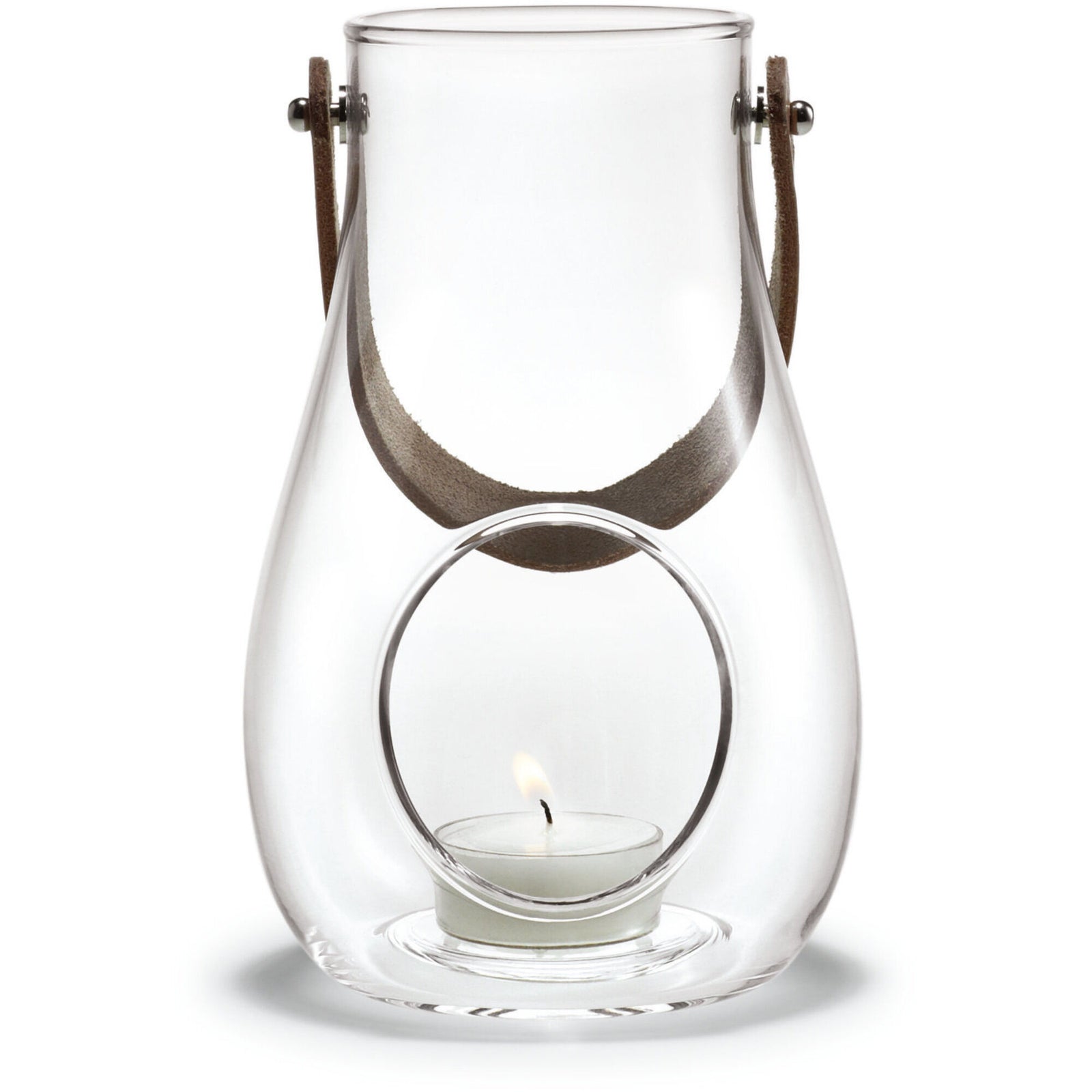 Holmegaard Holmegaard DWL lanterne, 16 cm., klar – close-up (Lanterne)