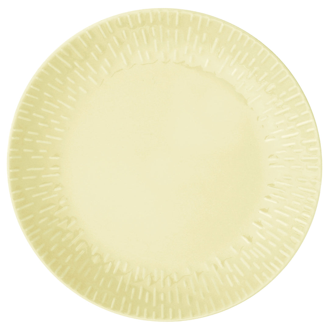 Aida Aida Confetti tallerken 24 cm, lemon – detaljebillede (Morgenmadstallerken)