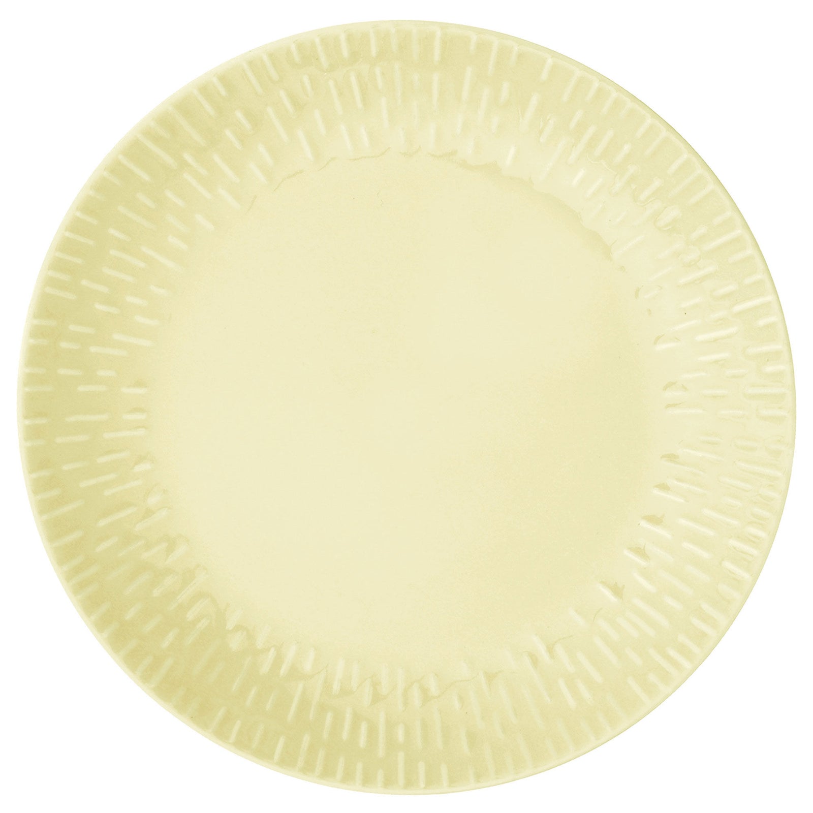 Aida Aida Confetti tallerken 24 cm, lemon – detaljebillede (Morgenmadstallerken)