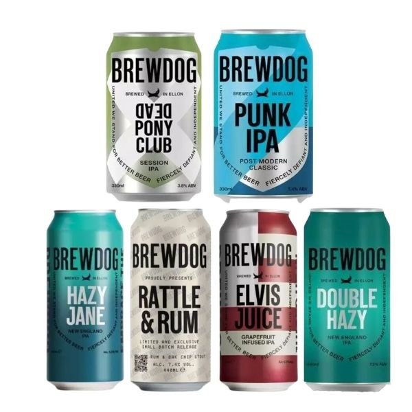 Det Bedste Fra Brewdog Smagekas6 Stk. ❤ Kæmpe udvalg i BARLIFE ❤ Billig fragt og hurtig levering 2 - 5 hverdage - Varenummer: BAR-669605 / Ean: på lager - Udsalg på Drikkevarer Øl Smagekasser - Øl Spar op til 52% - Over 350 kendte brands på udsalg