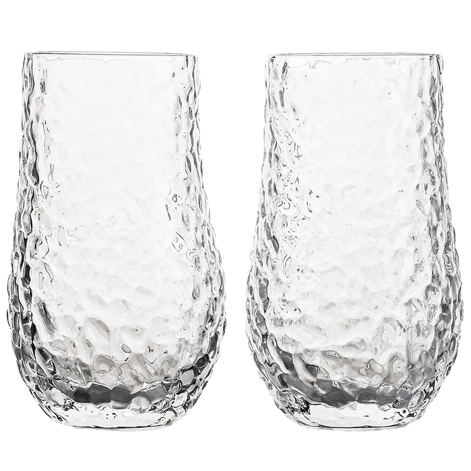 Byon Byon Swan vandglas 40 cl, klar, 2 stk. – produktbillede (Vandglas)