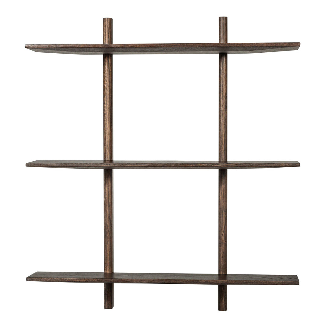 Muubs Muubs Noir hylde 90 x 100 cm, dark oil – vinkelbillede (Hylde)