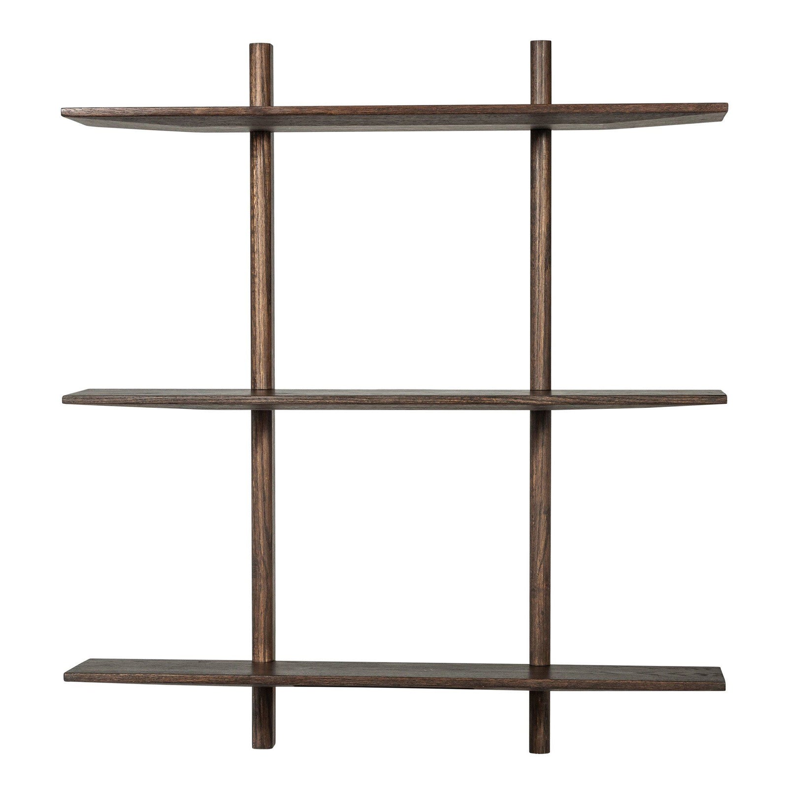 Muubs Muubs Noir hylde 90 x 100 cm, dark oil – vinkelbillede (Hylde)