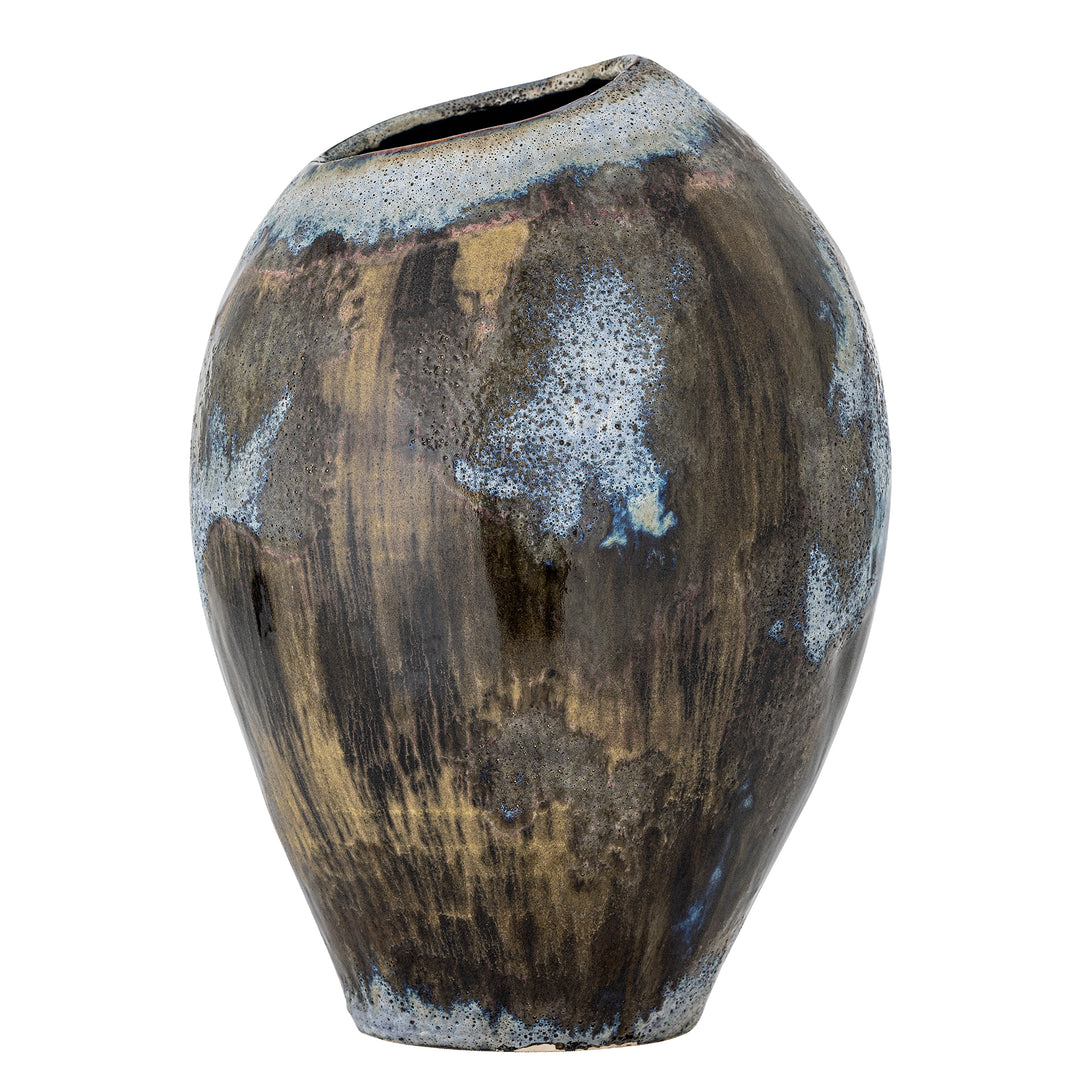Produktbillede af BLOOMINGVILLE Senja vase brun stentøj H:31,5 i premium kvalitet